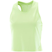 Damenunterhemd Salomon Sense Aero Short Tank W grün Butterfly