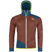 Herrenjacke Ortovox Col Becchei Hybrid Jacket Men's orange Clay Orange