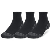 Socken-Set Under Armour Performance Tech 3pk Qtr schwarz Black / Black / Jet Gray
