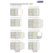 Ersatzschlauch Outwell Air Repair - Tube kit 3 (yellow)