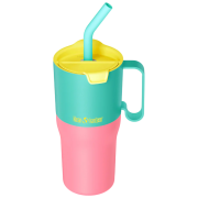 Thermotasse Klean Kanteen Rise 26oz Tumbler (w/ Flip Straw Lid) rosa Turquoise Kaleidoscope