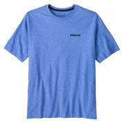 Herren-T-Shirt Patagonia P-6 Logo Responsibili Tee hellblau Abundant Blue