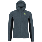 Herren-Sweatshirt Karpos Rocchetta Hoodie Fleece grau Dark Slate/Black