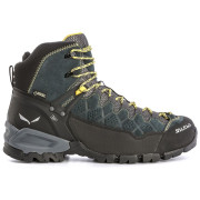 Herrenschuhe Salewa MS Alp Trainer MID GTX grau/grün Carbon/Ringlo