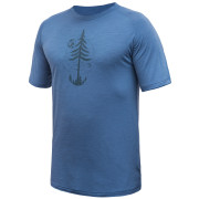 Herren-Funktionsshirt Sensor Merino Air Earth blau riviera blue