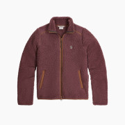 Damen-Sweatshirt Royal Robins W Palisades Jacket weinfarbe Huckleberry