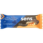 Riegel Sens Cricket Proteinriegel in dunkler Schokolade – Karamell und Erdnussbutter (60 g)
