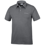 Herren-T-Shirt Columbia Nelson Point Polo grau Shark