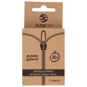 Ersatz-Reißverschluss ZlideOn Multipack Metal & Plastic Zipper silber
