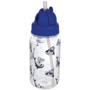 Wasserflasche Regatta Tritan Straw blau Shark