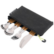 Besteckset Outwell Pouch Cutlery Set Deluxe braun