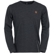 Herren-Funktionsshirt Fundango Justin Longsleeve T-shirt schwarz black heather