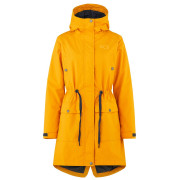 Damenjacke Kari Traa Tvinde Parka gelb/schwarz Glowy
