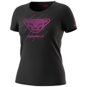 Damen-T-Shirt Dynafit Graphic Co W S/S Tee schwarz Black Out