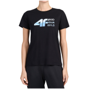Damen-T-Shirt 4F Tshirt F3496 schwarz Deep Black