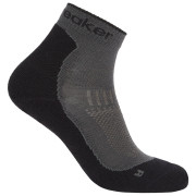 Damensocken Icebreaker W Mer Hike+ Light Mini grau/schwarz OBSIDIAN/BLACK