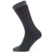 Wasserdichte Socken SealSkinz Wiveton 2023 schwarz/grau black/grey