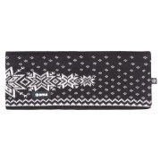 Stirnband Kama C41 schwarz/weiß černá