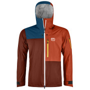 Herrenjacke Ortovox 3L Ortler Jacket M orange clay orange