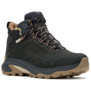 Wanderschuhe Merrell Moab Speed 2 Ltr Mid Wp schwarz/braun Black