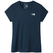 Damen-T-Shirt The North Face Reaxion Amp Crew blau Monterey Blue Heather
