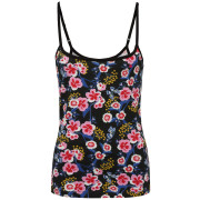 Damenunterhemd Loap Abesis schwarz/rosa Black