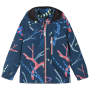 Kinder-Softshell-Jacke Reima Vantti Navy dunkelblau Navy