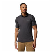 Herren-T-Shirt Columbia Parsons Point™ Polo schwarz Black Heather, Shark