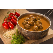 Fertigessen Adventure Menu Bällchen mit Basmati und Tomatensauce