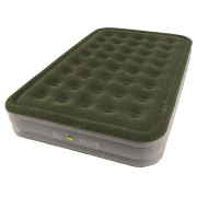 Aufblasbare Matratze Outwell Excellent Double grün/grau Dark Leaf & Grey