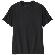 Herren-T-Shirt Patagonia Fitz Roy Icon Responsibili Tee schwarz Ink Black