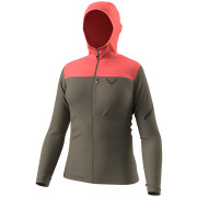 Damen-Sweatshirt Dynafit Traverse Thermal Hooded Jkt W braun cabana/5490