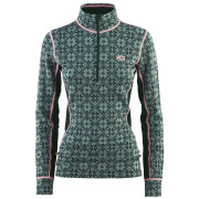Damen-Funktionsshirt Kari Traa Rose Half Zip grün/schwarz murk