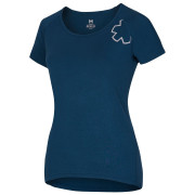 Damen-T-Shirt Ocún Bamboo T Blossom Women blau Blue Opal