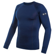 Herren-Funktionsshirt Sensor Merino Wool Active Langarmshirt dunkelblau Deep Blue