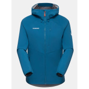 Damenjacke Mammut Ultimate Comfort SO Hooded Jacket Women hellblau Deep Ice