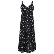 Kleid Regatta Gazania schwarz Blk/WhPlkaPr