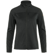 Damen-Sweatshirt Fjällräven Abisko Lite Fleece Jacket W schwarz Black