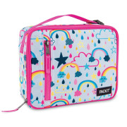 Essensbox Packit Classic Lunch Box rosa/grau Rainbow Sky