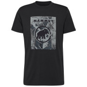 Herren-T-Shirt Mammut Trovat T-Shirt Men Mammut schwarz/grau black 0001