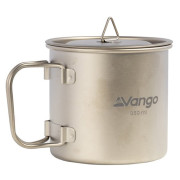 Tasse Vango Titanium Single Walled 350ml Mug silber Titanium