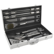 Grillwerkzeug Cattara Grillbesteck 11-tlg. silber