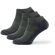 Socken Zulu Merino Summer 3-pack grün dark green