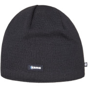 Merino-Strickmütze Kama AW19 schwarz Black