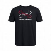 Herren-Funktionsshirt Under Armour GL FOUNDATION UPDATE SS schwarz/weiß Black/Red/White