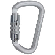 Karabiner Camp Steel D Pro 2Lock silber