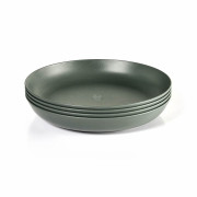 Teller-Set Light My Fire RamenPlate 4-pack grün sagegreen
