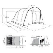 Aufblaszelt Outwell Monterey 4 Air