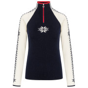 Damenpullover Dale of Norway Geilo Fem Sweater dunkelblau/weiß Navy Offwhite Raspberry