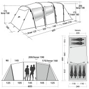 Zelt Easy Camp Huntsville Twin 600